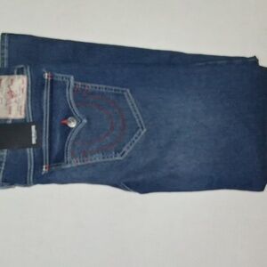 True Religion Ricky Relaxed Straight Jeans Size-34x34 NWT
